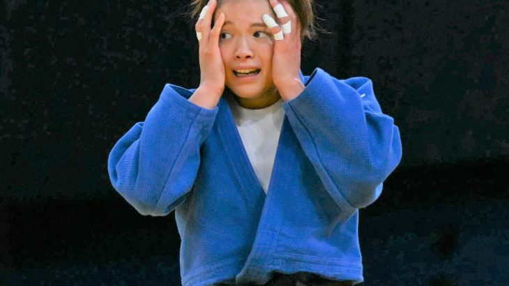 【パリ五輪/柔道】阿部詩 2回戦で世界ランク1位に敗戦し大号泣、泣き崩れ立ち上がれず 外国選手に負けるのは2019年以来5年ぶり