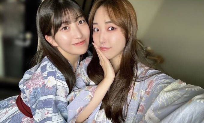 【芸能】モー娘。OG譜久村聖、後輩・羽賀朱音との旅行SHOTにファン歓喜「可愛すぎる写真」「楽しそう」