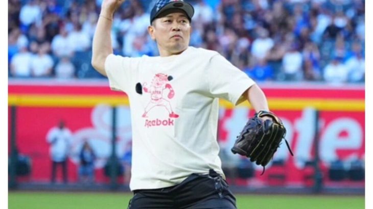 【芸能／MLB】宮迫博之、ドジャース戦の始球式に登場！　人生初の始球式はワンバン投球…　大谷翔平＆山本由伸の出場試合
