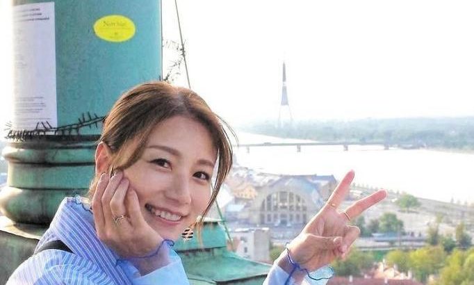 【芸能】「４０には全然見えませんね」元シンクロ代表・青木愛のオフショットに驚きの声続々「変わらず美しい」