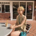 【芸能】霜降り・粗品の元妻・秋山衣梨佳、連続イメチェンで激変！　金髪ショートからまた髪染め「カラコンもこの日は…」