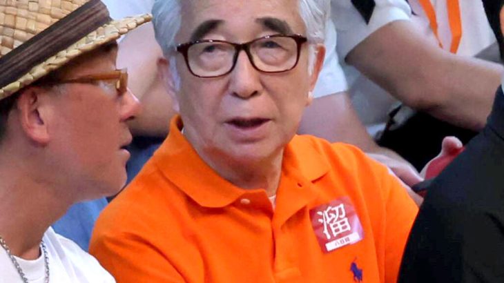 【芸能】俳優の大村崑　９３歳、元気ハツラツに大相撲名古屋場所を観戦