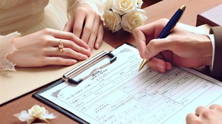 【社会】30年ぶりの「7・7・7」　自治体窓口は婚姻届ラッシュで混雑