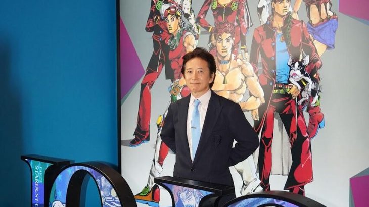 【芸能】荒木飛呂彦、「ジョジョ」9人の主人公を初めて描き下ろし　制作秘話を明かす　なぜ承太郎はイギーを抱いている？