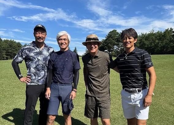 【芸能】「なななななんですか！」「すんごい」佐藤浩市が、反町隆史がゴルフ満喫…上地雄輔が豪華メンバーを公開