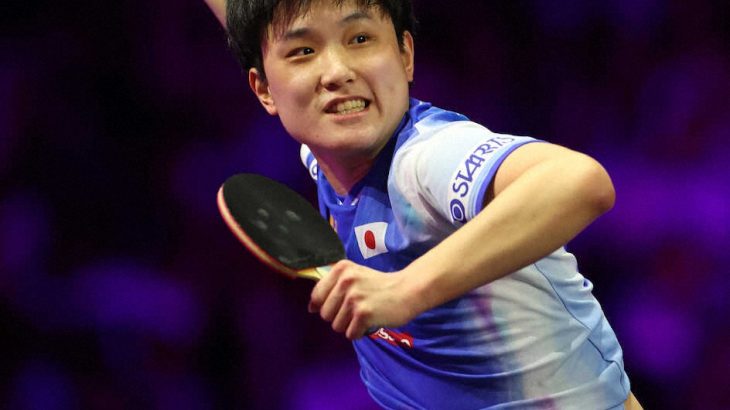 【卓球】張本智和が世界王者を破り優勝！中国の王楚欽を4―2で下し歓喜の雄叫び　WTTチャンピオンズ