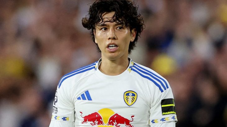 【サッカー】リーズ・田中碧、右膝負傷か…後半１３分で交代「じん帯に問題が発生」と指揮官説明　アーセナルに５失点完敗