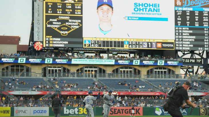 【MLB】大谷翔平7試合ぶり46号　入団後2年で100発の歴史的偉業達成　ルースらに並び史上4人目