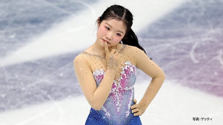 【フィギュア】銅メダルの17歳・中井亜美　“あのポーズ”の真相を本人が解説「“惜しかったな〜あとちょっとだったな〜”という感じ」
