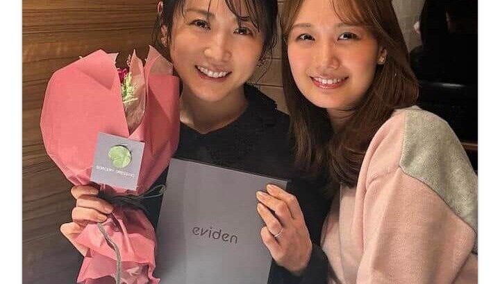 【芸能】元フジテレビ・高島彩アナ、47歳の誕生日…　変わらぬ美貌ショットの破壊力　井上清華アナとランチ